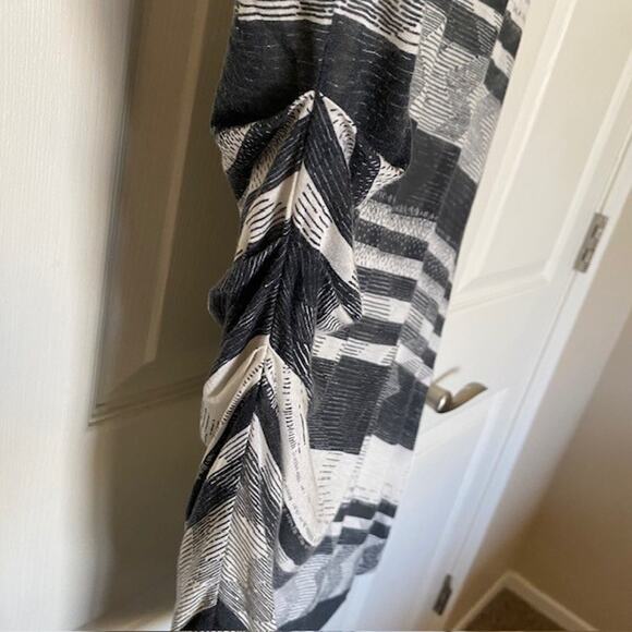 Thakoon Sleeveless Tank Dress Side Ruching Lined Striped Lightweight Women Small - Picture 7 of 10